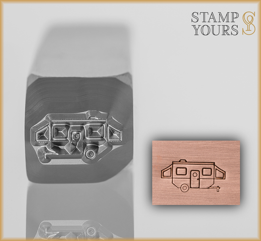 Camper Design Stamp 5mm - Stamp Yours