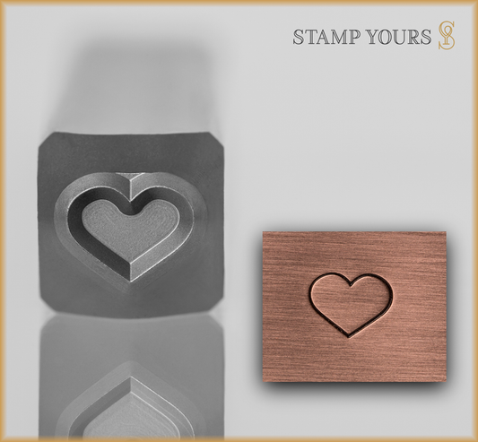 Heart Outline - Stamp Yours