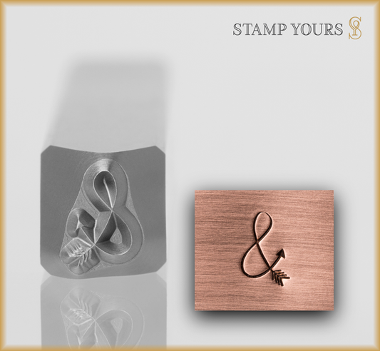 Ampersand Arrow Design - Stamp Yours
