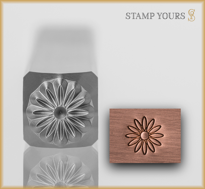 Daisy Design Stamp - Stamp Yours