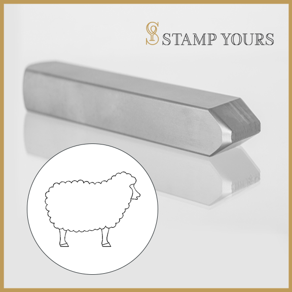Sheep Metal Stamp - Stamp Yours