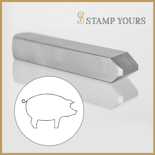 Pig Metal Stamp - Stamp Yours