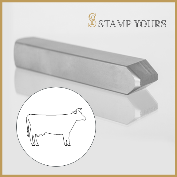 Cow Metal Stamp - Stamp Yours