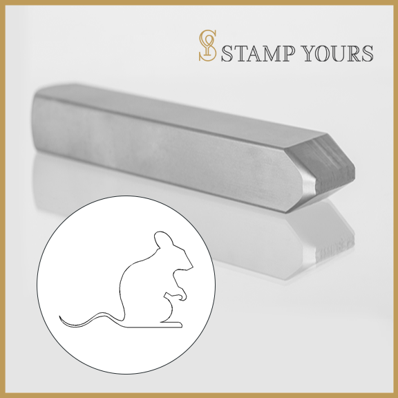 Rat Metal Stamp - Stamp Yours