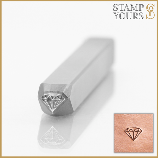 Diamond Metal Stamp Design For Jewelry and Stainless Steel By Stamp Yours