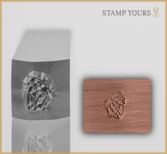 Anatomical Heart Design - Stamp Yours