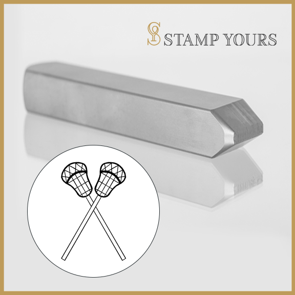 Lacrosse Metal Stamp - Stamp Yours