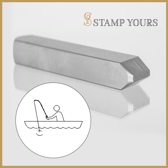 Fishing Metal Stamp - Stamp Yours