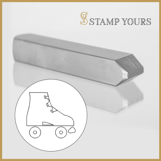Roller Skate Metal Stamp - Stamp Yours