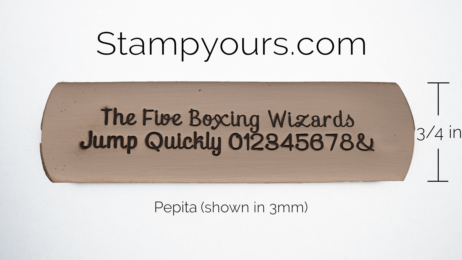 Pepita ( 2mm-5.5mm ) - Stamp Yours