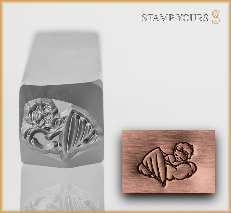 Baby Angel Design - Stamp Yours