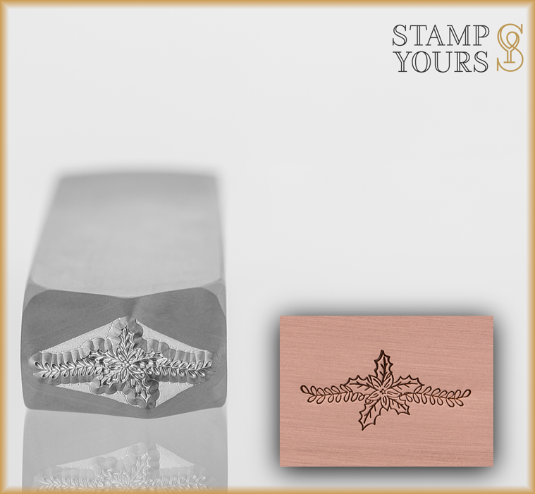 Holly Flower Accent - Stamp Yours