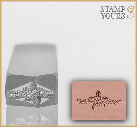 Holly Flower Accent - Stamp Yours