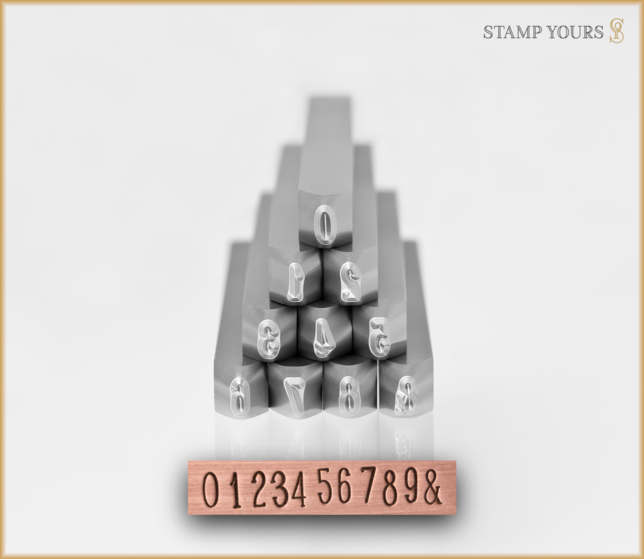Hot Cakes 3.5mm Numbers - Stamp Yours