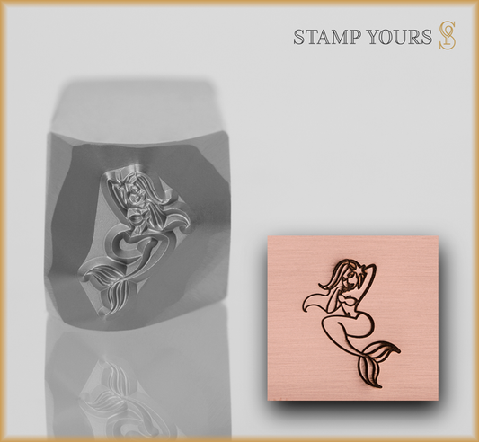 Mermaid Design - Stamp Yours