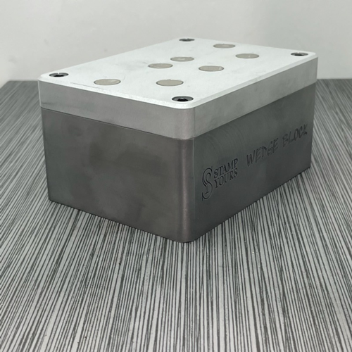 Magnetic Wedge Stamping Block – Stamp Yours