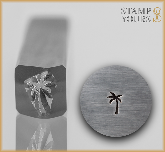 Palm Tree Design Stamp - Stamp Yours
