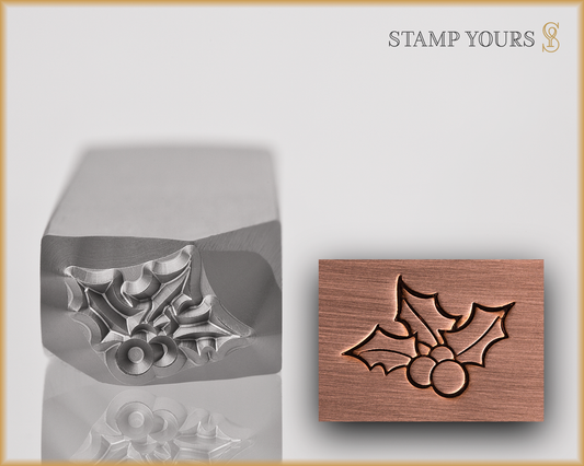 Mistletoe Design Stamp - Stamp Yours