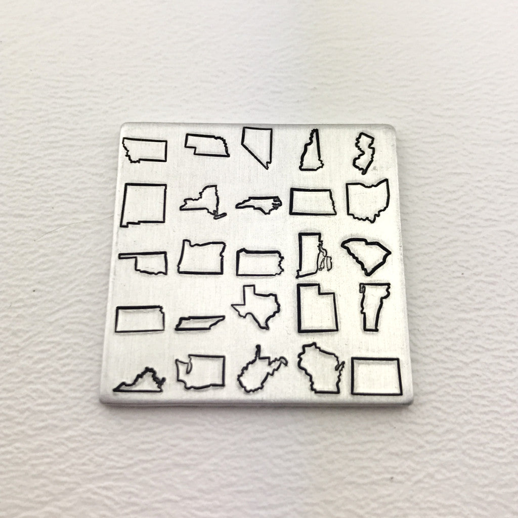INDIVIDUAL State Design Stamps - Stamp Yours